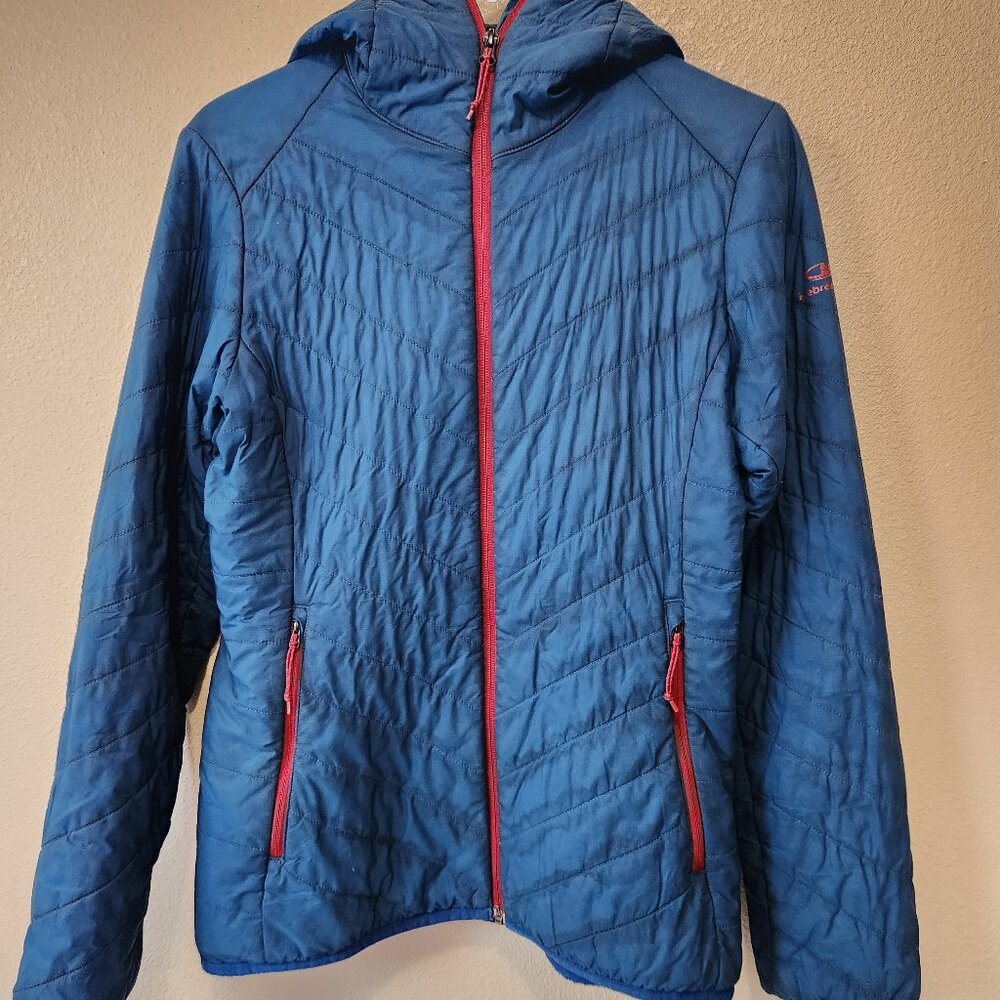Icebreaker Hyperia hooded "puffer" womens size medium